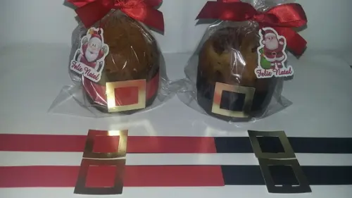 Cinta para Mini Panetone com Tag