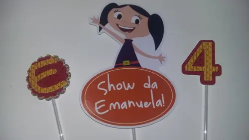 Paquinha Personalizada para Centro de Mesa Show da Luna