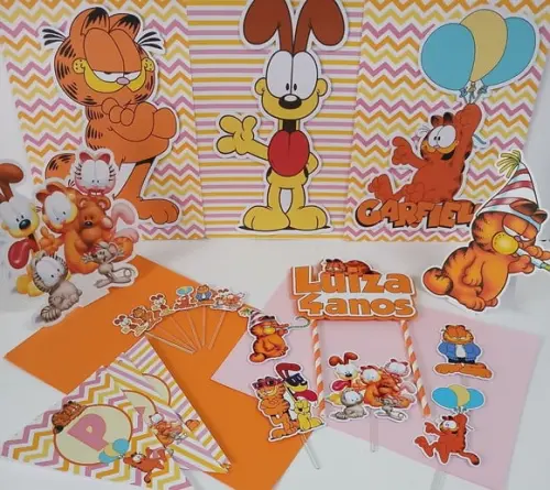 Kit Festa Só Um Bolinho Garfield 3