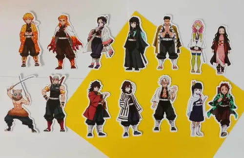 Apliques para Tubetes Demon Slayer