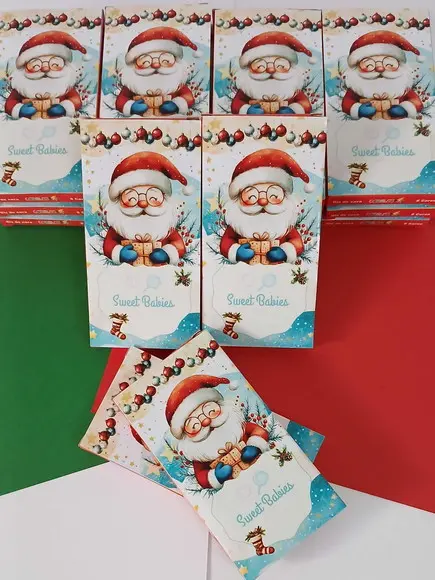 Giz de Cera Personalizado Natal