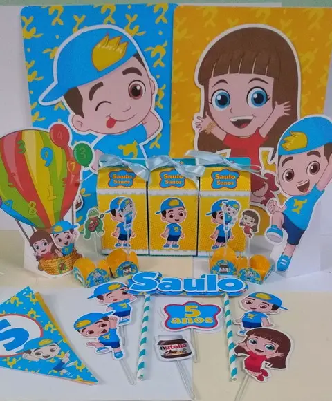 Kit Festa Só Um Bolinho Luccas Neto 2