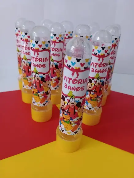 Tubetes Personalizados Turma do Mickey
