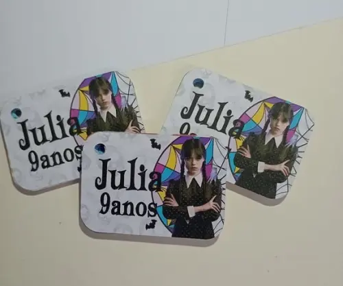 Tag de Personalizada Wandinha