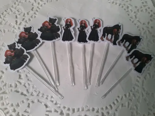 Toppers Para Docinhos Princesa Valente