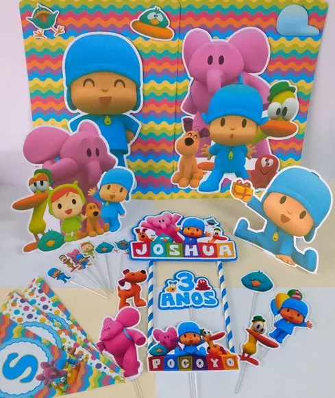 Kit Festa Só Um Bolinho Pocoyo 2