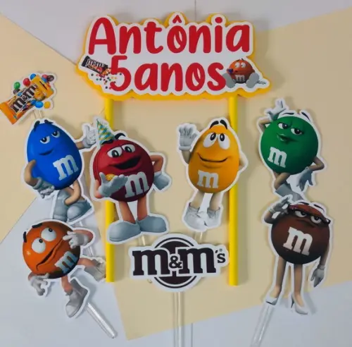 Topo de Bolo/cake Toppers Mms