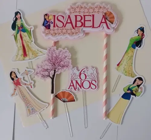 Kit Festa Princesa Mulan