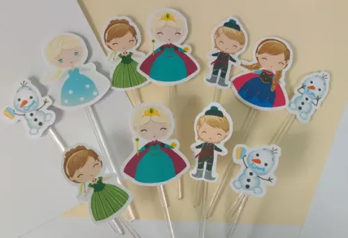 Toppers Para Docinhos Frozen Cute