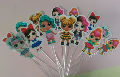 Toppers para Docinhos Lol