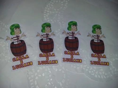 Apliques para Tubetes Personalizados Chaves