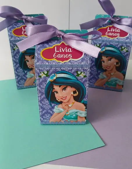 Caixa Milk - Princesa Jasmine 2