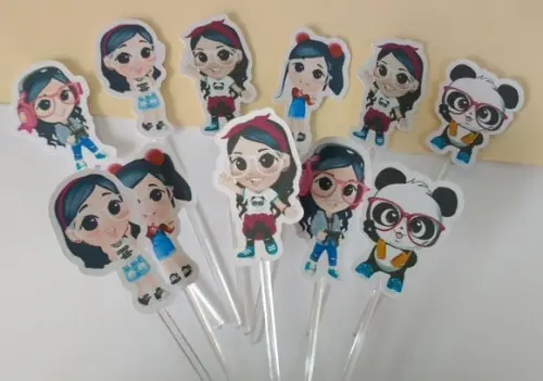 Toppers para Docinhos Luluca