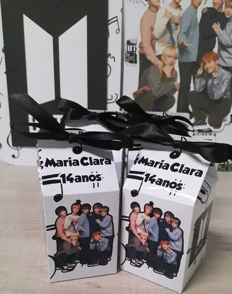 Caixa Milk - Banda BTS