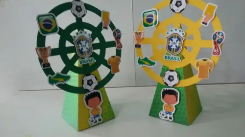 Cone Roda Gigante -copa/futebol