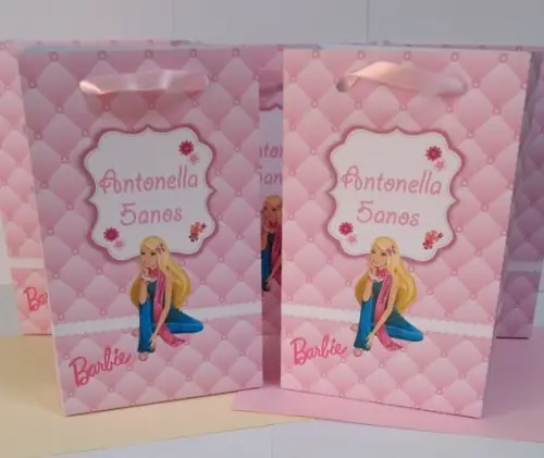 Sacolinha Personalizada Barbie