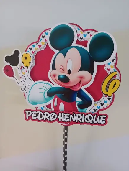 Topo de Bolo/Cake Topper Mickey 2