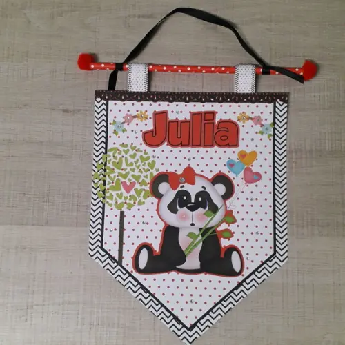 Flâmula Urso Panda