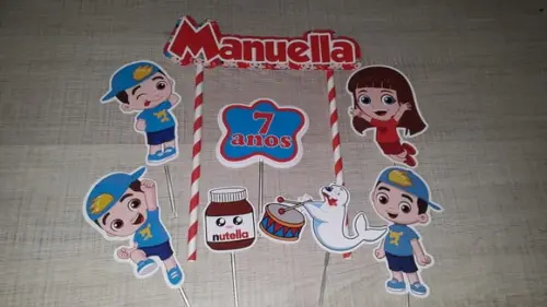 Topo de Bolo/Cake Topper Luccas Neto 2