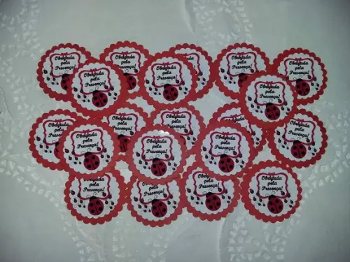 Tags Personalizadas Joaninhas