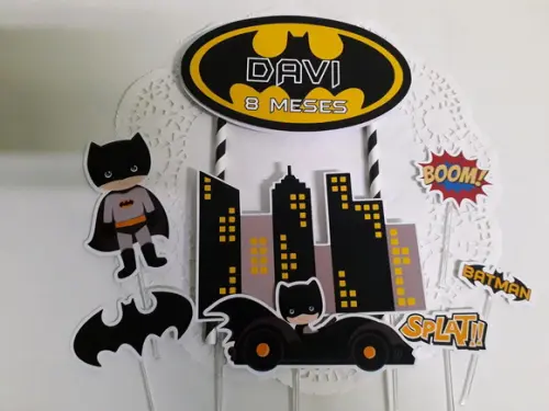 Topo de Bolo/cake Topper Batman