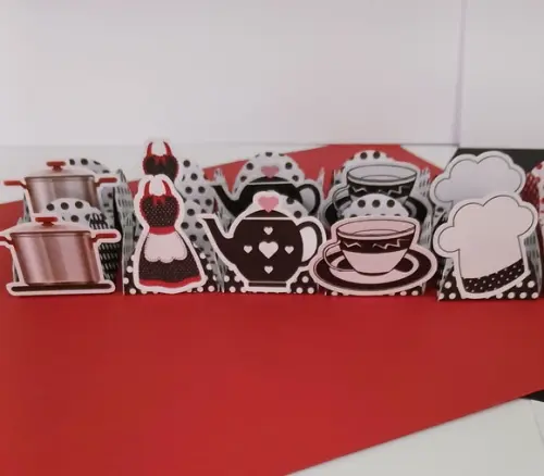 Forminhas para Doces Chá de Cozinha