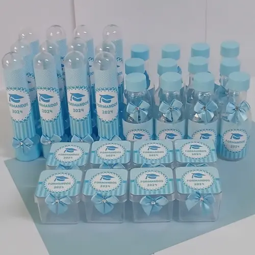 Kit Festa Personalizado Formandos - 60 Peças