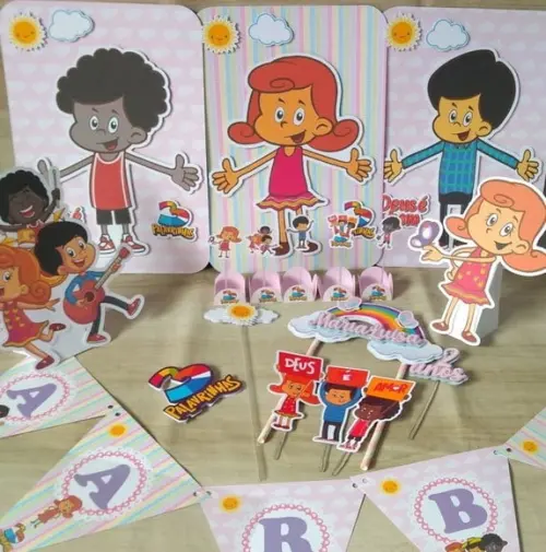 Kit Festa Só Um Bolinho 3 Palavrinhas - Kit 3
