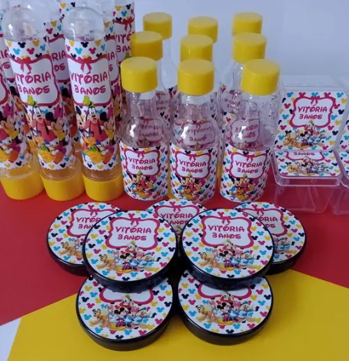 Kit Personalizado Turma do Mickey- 80 Peças