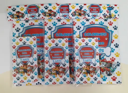 Kit Livrinho para Colorir -patrulha Canina 3