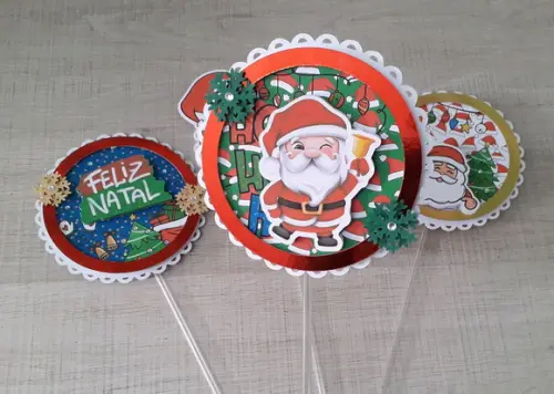 2 Topos de Bolo Natal