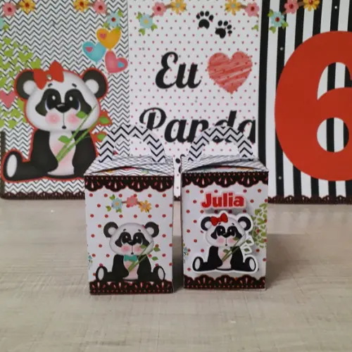 Caixa com Alça - Panda