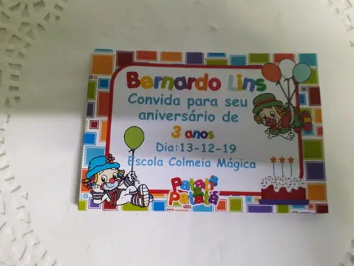 Convite Personalizado Patati Patatá