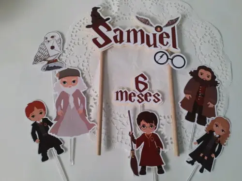 Topo De Bolo Harry Potter