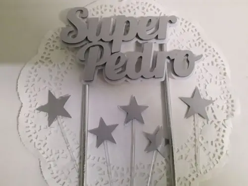 Topo de Bolo/Cake Topper Dia dos Pais 1
