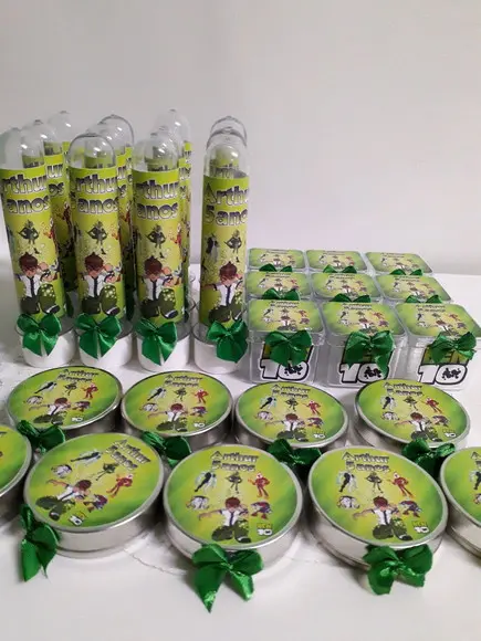 Kit Personalizado 60 Peças Ben 10