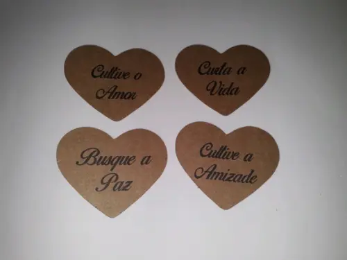 Aplique Formato Coração
