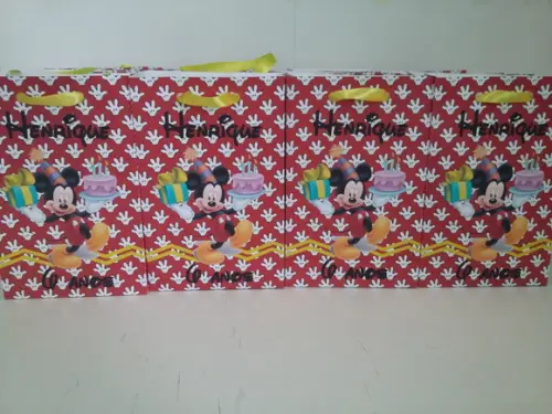 Sacolinha Personalizada Mickey