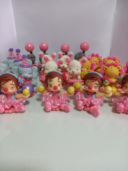 Aplique Circo Rosa Lembrancinha