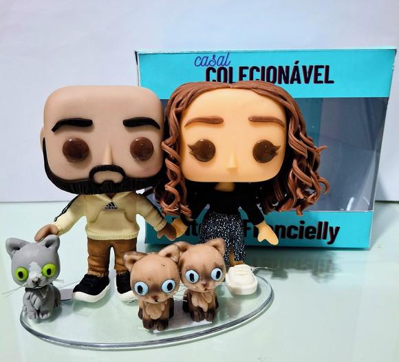 Funko Casal Personalizado Pets