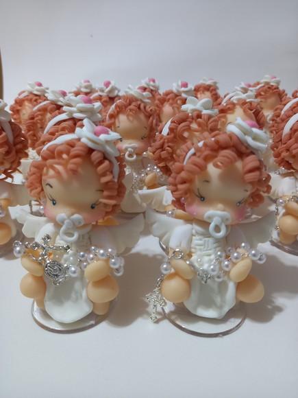 Lembrancinha de Batizado Menina c Terço
