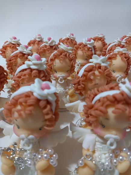 Lembrancinha de Batizado Menina c Terço