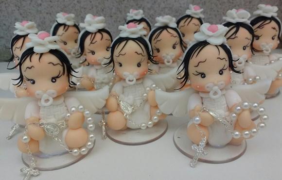 Lembrancinha de Batizado Menina c Terço