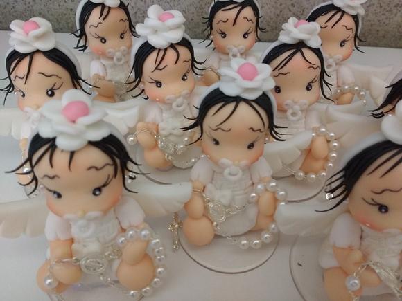 Lembrancinha de Batizado Menina c Terço