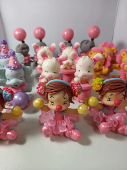 Aplique Circo Rosa Lembrancinha