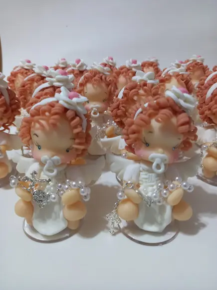 Lembrancinha de Batizado Menina c Terço