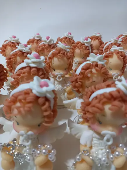 Lembrancinha de Batizado Menina c Terço