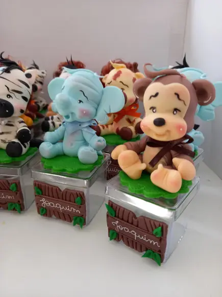 Lembrancinha Safari Baby Caixinha