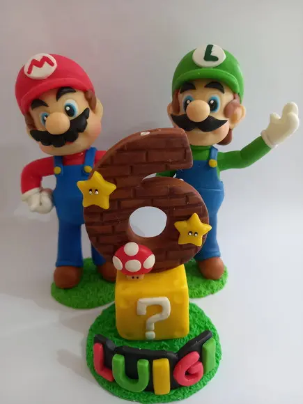 Topo Mário Bros e Luigi