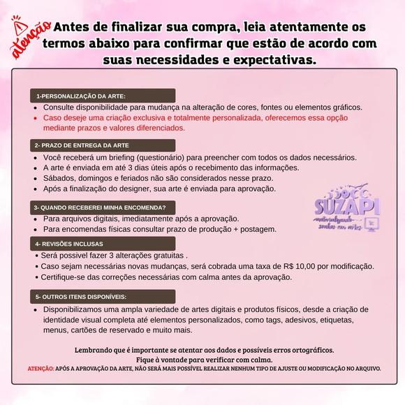 Convite 15 Anos A5 Azul Floral